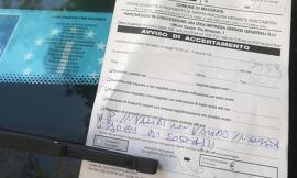 Macerata: multata nonostante il permesso per disabili