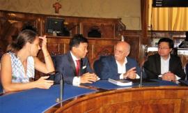 Macerata, ricevuta in Provincia una delegazione cinese