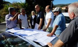 San Severino, visita della Protezione Civile al villaggio Sae "Campagnano"