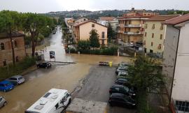 Bomba d'acqua sul maceratese: numerosi gli allagamenti, anche in superstrada (FOTO)