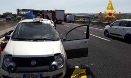 Incidente in A14: coinvolte due bambine