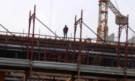 Visso, incidente su un cantiere: un uomo finisce in ospedale