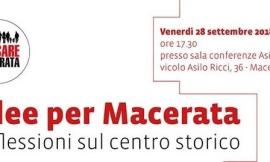 Pensare Macerata organizza un convegno sulle nuove idee per il centro storico