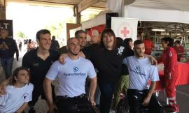 I campioni paralimpici Legnante e Lambertini hanno inaugurato Marche Aziende Expo
