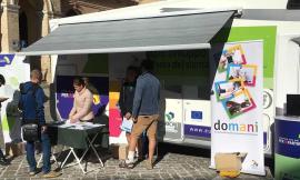 "Il camper in viaggio" fa tappa a San Severino: presentate le offerte dell’Unione Europea