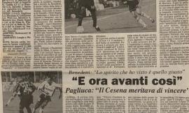 Sangiustese - Cesena: momento amarcord per un ex speciale