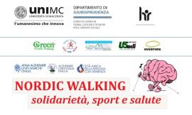 Macerata, Nordic walking tra solidarietà e salute