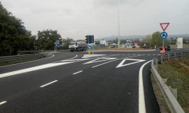 Ultimati i lavori sulla rotatoria di Montecosaro
