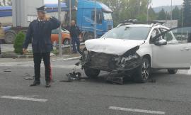 Scontro a Sforzacosta tra tre auto: due feriti - FOTO