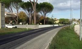 Interventi di manutenzione alla pavimentazione della provinciale Jesina