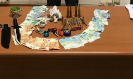 Sequestrati a Civitanova oltre 150 grammi di stupefacenti, un coltello e munizioni da guerra: denunciati 2 tunisini