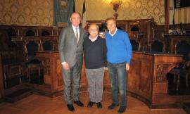 I vertici del Coni regionale in visita alla Provincia di Macerata