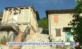 Il Tg5 fa il punto sulla ricostruzione post terremoto: paralizzata da infiniti i vincoli burocratici