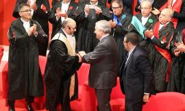Antonio Tajani a Camerino per l'inaugurazione dell'anno accademico 2018/2019 (Foto e Video)