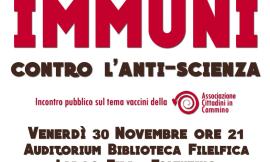 Tolentino, venerdì l'incontro pubblico sul tema vaccini alla Biblioteca Filelfica