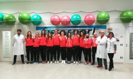 Roana CBF, visita al Fisiosport Medical Center di Piediripa