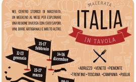 Italia in Tavola, secondo appuntamento con le tipicità regionali a Macerata