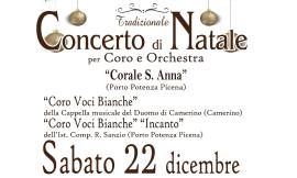 Porto Potenza, sabato 22 presso la chiesa Corpus Christi  tradizionale concerto di Natale