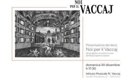 Tolentino, venerdì 30 dicembre concerto di chiusura del progetto "NOIPERILVACCAJ"