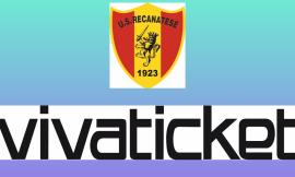 Recanatese, partnership con Vivaticket per l'acquisto dei biglietti
