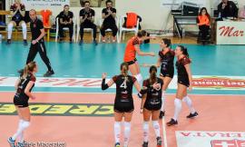 Volley femminile, la Roana HR Macerata chiude il girone d'andata contro San Giustino