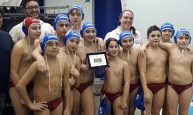 Buon secondo posto dell'Under 13 della pallanuoto Tolentino al Campionato invernale