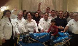 Recanati, grande festa al ristorante "Anton" per il Moto Club Franco Uncini (FOTO)