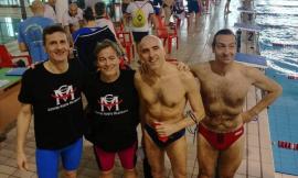 Centro Nuoto Macerata:  ben 11 le medaglie ottenute ai Campionati Regionali riservati ai Master
