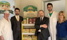 Il Senatore Paolo Arrigoni in visita a La Pasta di Camerino
