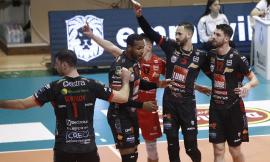 SuperLega, la Lube soffre ma vince a Siena: altri 3 punti preziosi (FOTO)
