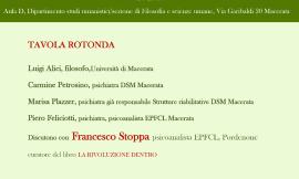 "Quarant'anni dopo. Attualità della legge 180": venerdì l'incontro a Macerata