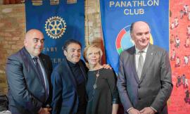 Macerata, Ospite del Panathlon Club il campione di ciclismo Claudio Chiappucci