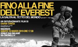 Macerata, "Fino alla fine dell'Everest": serata evento con Davide Chiesa