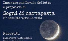 Macerata, "Sogni di Cartapesta": incontro con il giovane poeta Davide Colletta