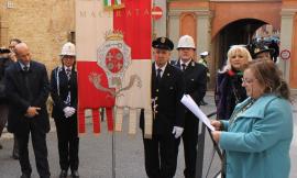 Una lapide per ricordare le vittime del bombardamento di Macerata