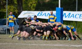 Vittoria schiacciante della Banca Macerata Rugby contro il Castel San Pietro (FOTO)