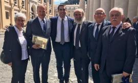 I Presidenti delle Province delle Marche in udienza da Papa Francesco