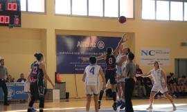 La Feba Civitanova batte l'Elite Basket Roma e raggiunge i play-off
