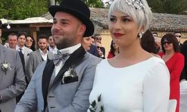 Caldarola in festa per il "sì" di Alessandro e Martina (FOTO)