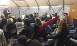 Recanati, il candidato sindaco Graziano Bravi incontra gli abitanti del quartiere Chiarino