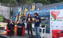 Macerata "Sapori di Salute", Marco Scarponi agli studenti: "Mettiamo la vita al centro della strada"