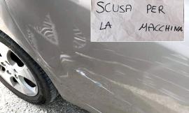 Osimo, incidente con beffa: biglietto di scuse ma senza recapito (FOTO)