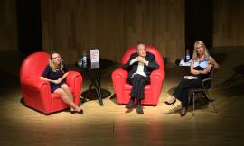 Tolentino, successo di pubblico per Francesco Alberoni al Politeama
