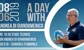 Super Weekend per la Banca Macerata Rugby: arriva il c.t. Andrea Di Giandomenico, il programma