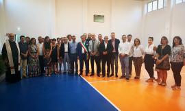 Tolentino, inaugurata la nuova palestra annessa all’Istituto “G. Lucatelli”