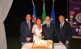 Passaggio di consegne al Lions Club Matelica: Maria Gilda Murani Mattozzi nuovo Presidente