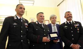 Macerata, salvò la vita a un avvocato: premiato l'Appuntato Ricco (FOTO)