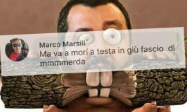 Camerino, augura la morte al ministro Salvini: bufera social sul neo consigliere Marsili