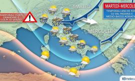 Meteo: da domani break temporalesco e stop al grande caldo