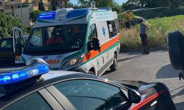 Civitanova, 85enne cade dalle scale: trasportata a Torrette con l'eliambulanza (FOTO E VIDEO)